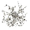 Миниатюра фото бра crystal lux garden ap-pl3 d400 chrome | 220svet.ru
