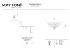 Миниатюра фото потолочный светильник maytoni pascal c908-cl-03-r | 220svet.ru
