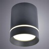 Миниатюра фото потолочный светодиодный светильник arte lamp a1909pl-1bk | 220svet.ru