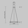 Миниатюра фото подвесной светильник maytoni majesty mod517pl-l30bs3k | 220svet.ru