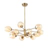 Миниатюра фото потолочная люстра на штанге st luce фовиа sl1500.203.12 | 220svet.ru