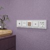 Миниатюра фото рамка на 5 постов werkel favorit белый матовый w0051105 4690389160103 | 220svet.ru