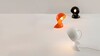 Миниатюра фото настольная лампа dalu white artemide 1466000a | 220svet.ru