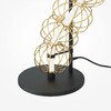 Миниатюра фото торшер светодиодный maytoni golden cage mod216fl-l38g3k | 220svet.ru