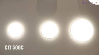 Миниатюра фото встраиваемый светодиодный светильник crystal lux clt 500c170 wh | 220svet.ru